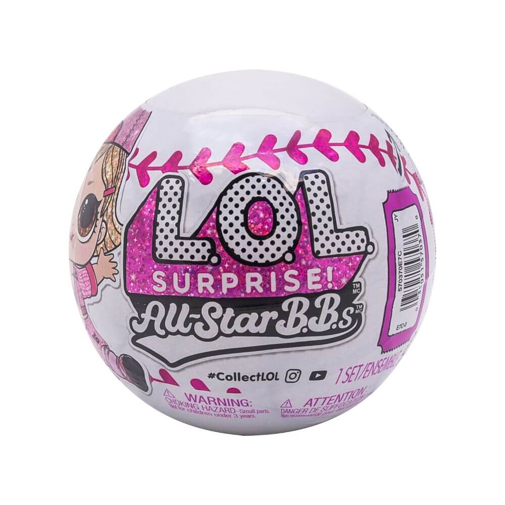 Кукла LOL Surprise All-Star B.B.s Sports Baseball Sparkly Dolls (Искрщиеся бейсболисты) с 8 сюрпризами (1 серия) - 2